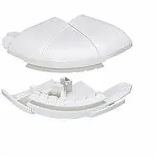 DLP 50mm Height, Variable Outer Corner, 60° - 120° - White - LEGRAND