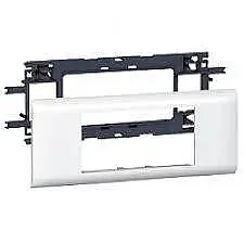 Upgradable DLP Clip-On 4-Gang Module Base + Frame With 65mm Cover. - 1