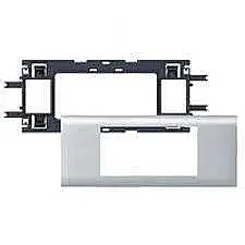 Clip-On Base For 6 Module DLP Aluminum Trunking On 65mm Cover. - LEGRAND