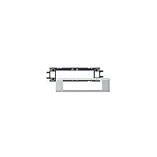 Clip-On Base For 8-Module DLP Aluminum Trunking On 65mm Cover. - 1