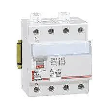 4P 63A 300mA AC Type XC3 RCCB Residual Current Circuit Breaker - LEGRAND