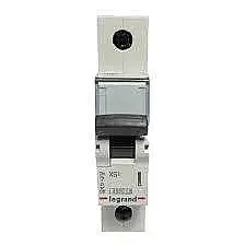 1P 63A B-Curve 4.5kA XS3 Miniature Circuit Breaker - LEGRAND