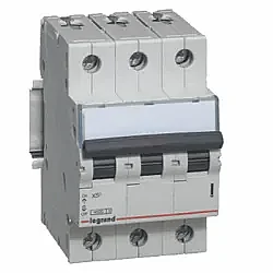 3P 6A B-Curve 4.5kA XS3 Miniature Circuit Breaker - 1