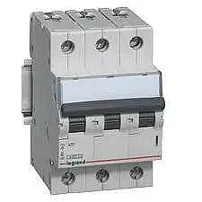 3P 63A B-Curve 4.5kA XS3 Miniature Circuit Breaker - LEGRAND