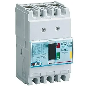 16A 3P DPX3 160 Icu 16kA Molded Case Circuit Breaker MCCB - LEGRAND