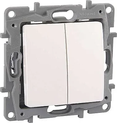 Salbei Series White Two-Way Switch 10A - 1