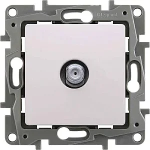 Salbei Series White TV Socket, Type F. - LEGRAND