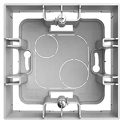 Salbei Series White Surface-Mounted Single Case - 1