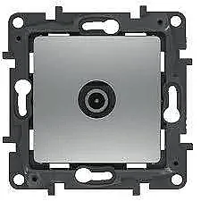 Salbei Aluminum TV Terminal Socket 5dB - LEGRAND
