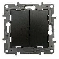 Salbei Series Anthracite Color Commutator 10A - LEGRAND