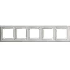 Salbei Series White 5-Gang Frame - LEGRAND