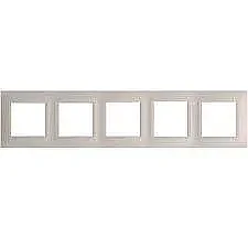 Salbei Series Beige 5-Gang Frame - LEGRAND