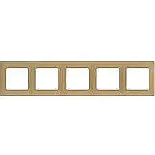 Salbei Champagne Five - Gang Horizontal Frame - LEGRAND