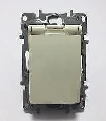 Salbei Series Beige Cable Outlet - 1