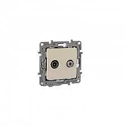 Salbei Series Beige TV - With Sat Socket. - 1