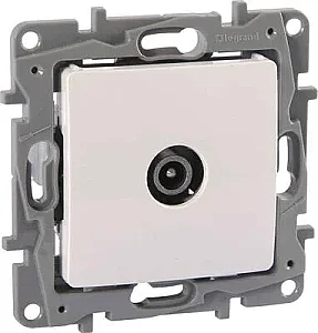 Raventi TV Socket, Star F-Type White - LEGRAND