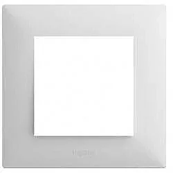 Raventi 1-Gang White Frame - X - LEGRAND