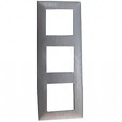 Raventi Satin Aluminum Triple Frame - 1