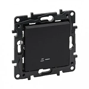 Raventi Smoked Illuminated Two - Way Switch - LEGRAND