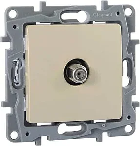 Raventi TV Socket, End, 10dB Cream - LEGRAND