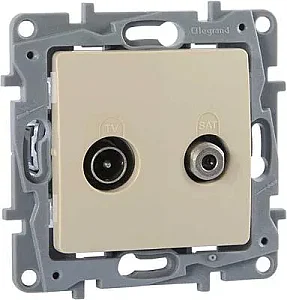 Raventi TV/Sat Delayed 14dB Cream - LEGRAND