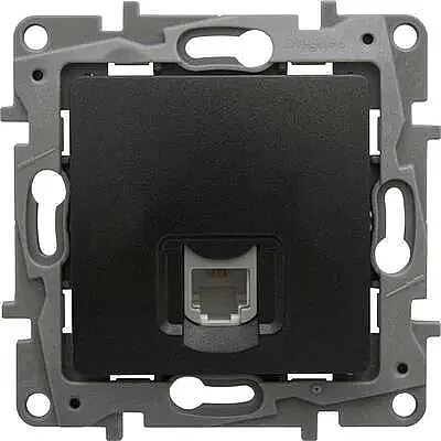 Raventi RJ11, 1 Outlet Black - 1