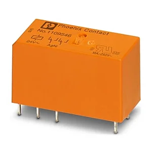 1109546 - Rel-mr-bl- 24ac/21-21 Single Relay - Phoenix Contact