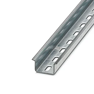 1206599 - Ns 35/15 Zn Perf 2000mm Din Rail Perforated - Phoenix Contact