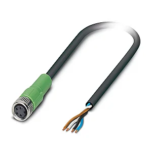 Phoenix Contact - 1404715 - Sac-4p- 2,0-pvc/m 8fs B-l Sensor/actuator Cable - Phoenix Contact
