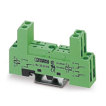 Phoenix Contact - 2833518 - PR1-BSC2/2X21 Relay Base - 1