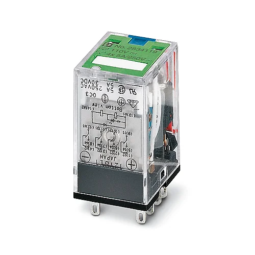 Phoenix Contact - 2834119 - REL-IR/LDP-110DC/4X21AU Single Relay - 1