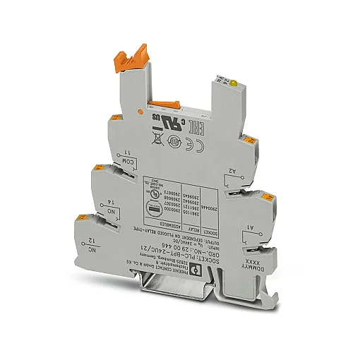 Phoenix Contact - 2900446 - PLC-BPT-24UC/21 Relay Base - 1
