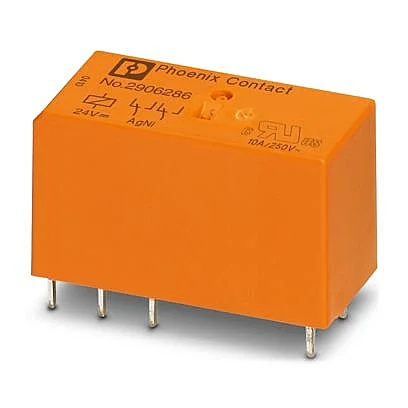 2906286 - Rel-mr-bl- 24dc/21-21 Single Relay - 1