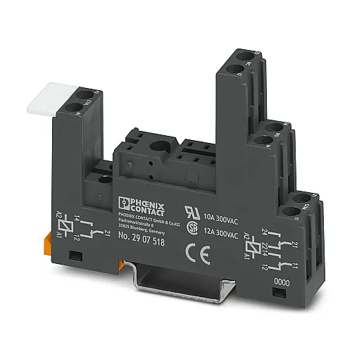 2907518 - Ecor-1-bsc3/2x21 Relay Base - 2