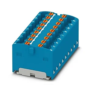 Phoenix Contact - 3002764 - PTFIX 18x1.5 BU Distribution Block - Phoenix Contact
