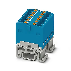Phoenix Contact - 3002922 - PTFIX 12x1.5-NS15A BU Distribution Block - Phoenix Contact