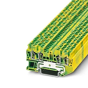 3031322 - St 2,5-quattro-pe Protective Conductor Terminal Block - Phoenix Contact
