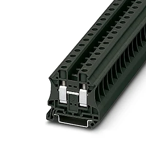 Phoenix Contact - 3046320 - UT 10 BK Feed-through Terminal Block - Phoenix Contact