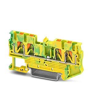Phoenix Contact - 3209594 - PT 2.5-QUATTRO-PE Protective Conductor Terminal Block - Phoenix Contact