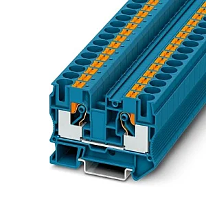 3212123 - Pt 10 Bu Feed-through Terminal Block - Phoenix Contact