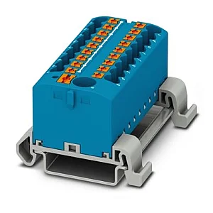 3273244 - Ptfix 6/18x2,5-ns35a Bu Distribution Block - Phoenix Contact