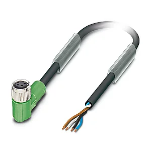 1415552 - Sensor Cable M8 4-Pin Female Angled 90° PVC - Phoenix Contact