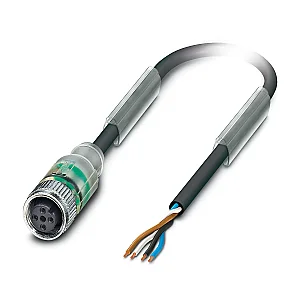 1415597 - Sensor Cable M12 4-Pin Female Straight PVC - Phoenix Contact