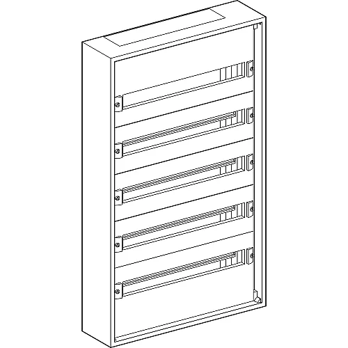 Prisma Pack 160 Wall-Mounted Enclosure, 5 Rows, IP30 - 08005 - 1