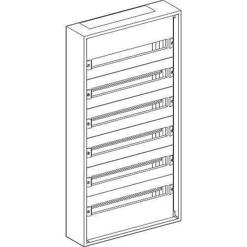 Prisma Pack 160 Wall-Mounted Enclosure, 6 Rows, IP30 - 08006 - 1