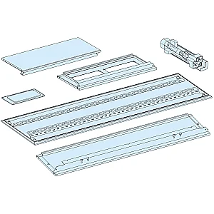 Prisma G Wall-Mounted Enclosure, W600, 33M, IP55 - 08309 - Schneider Electric