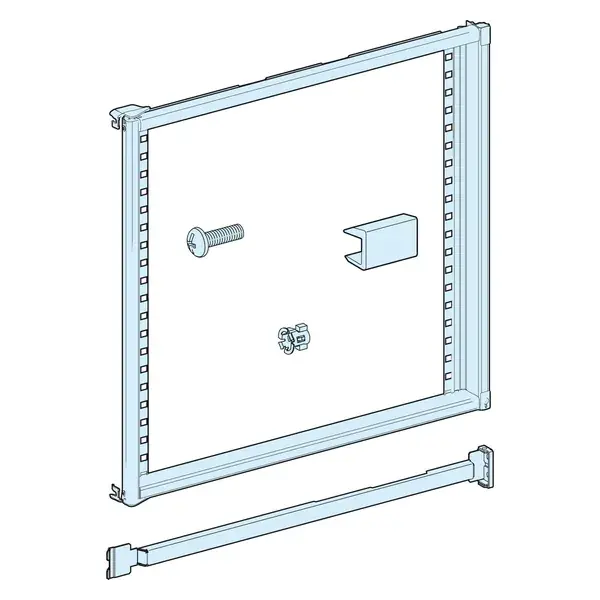 Schneider Electric - 08560 - 10M HINGED FRONT.PLATE SUP. KIT W650 - 1