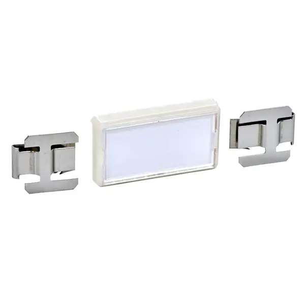 Schneider Electric - 08913 - 12 CLIP-ON LABELS 18X35 - 1