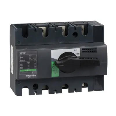 Schneider Electric - 28908 - INS100 3P 100A - SWITCH DISCONNECTOR - 1