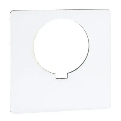 Schneider Electric - 9001KN100WP - 30mm legend plate - 1